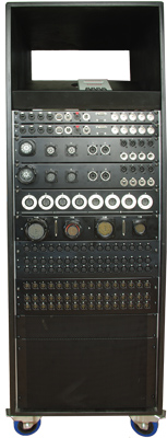 CableJoG 512 audio/video tester in cabinet with wheels